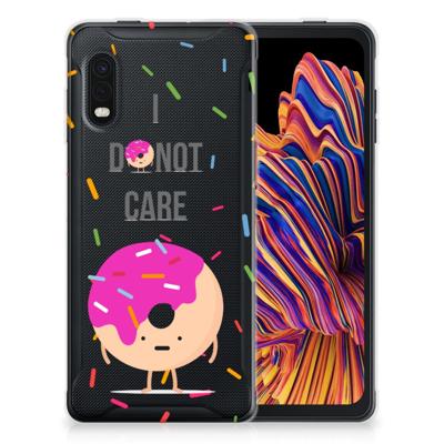 Samsung Xcover Pro | Siliconen Case | Donut Roze