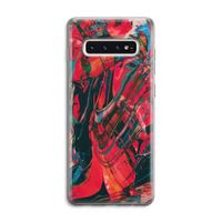 Endless Descent: Samsung Galaxy S10 4G Transparant Hoesje