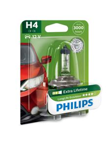Philips LongLife EcoVision Type lamp: H4, verpakking van 1, koplamp voor auto