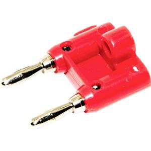 Mueller Electric BU-PMDP-2 Banaanstekker Rood 1 stuk(s)