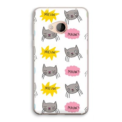Meow: HTC U Play Transparant Hoesje