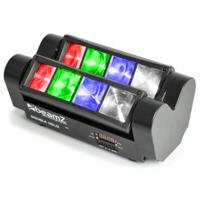 BeamZ MHL820 Double Helix - Spider moving head met 2 beweegbare barren met 4 LED's per bar