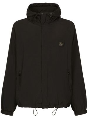 Dolce & Gabbana veste à capuche - Noir
