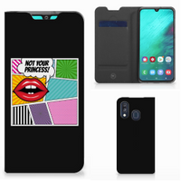 Samsung Galaxy A40 Hippe Standcase Popart Princess - thumbnail