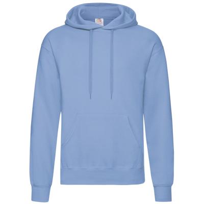 Fruit of the Loom Sweater - met capuchon - lichtblauw - volwassenen - Hoodie Fruit of the Loom Sweater - met capuchon - lichtblauw - volwassenen - Hoodie