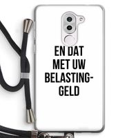 Belastinggeld: Honor 6X Transparant Hoesje met koord