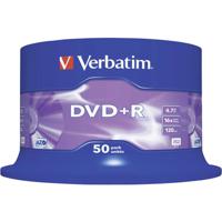 Verbatim 43550 DVD+R disc 4.7 GB 50 stuk(s) Spindel - thumbnail