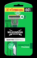 Wilkinson Quattro Essential 4 Sensitive Wegwerp