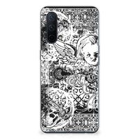 Silicone Back Case OnePlus Nord CE 5G Skulls Angel