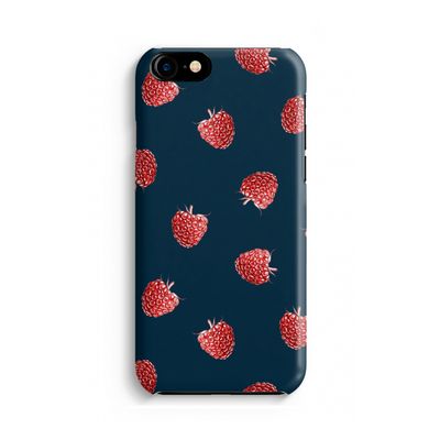 Framboosjes: iPhone 8 Volledig Geprint Hoesje
