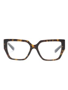 Dolce & Gabbana Eyewear lunettes de vue à monture carrée - Marron