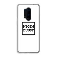 Negenduust vierkant: OnePlus 8 Pro Transparant Hoesje Negenduust vierkant: OnePlus 8 Pro Transparant Hoesje