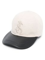 Jil Sander casquette à logo brodé - Tons neutres - thumbnail