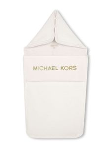 Michael Kors Kids nid d'ange à logo imprimé - Blanc