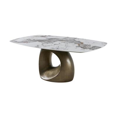 Tower Living Deens Ovale Eettafel 'Castello' Keramiek, 200 x 120cm