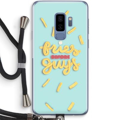 Always fries: Samsung Galaxy S9 Plus Transparant Hoesje met koord