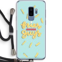 Always fries: Samsung Galaxy S9 Plus Transparant Hoesje met koord