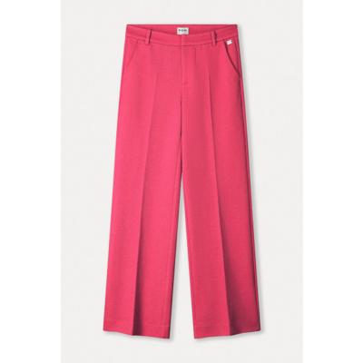 Pom Amsterdam - Roze | Dames | Broek | Roze | 36 | regular | Kamst mode