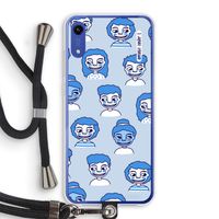 Gezichtjes: Honor Play 8A Transparant Hoesje met koord