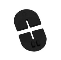 Klemrubbers voor glasklem MOD 20 - 8 mm (set van 2 stuks) - per stuk