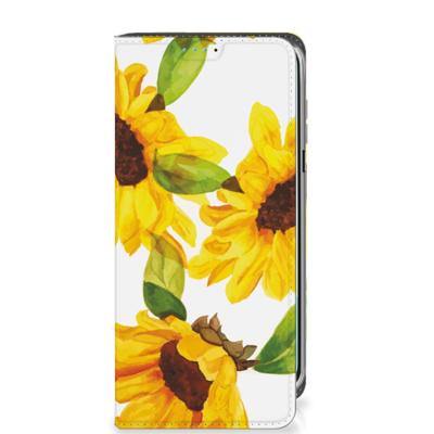 Smart Cover voor Samsung Galaxy A16 5G/4G Zonnebloemen