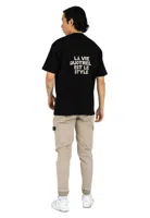 Quotrell La Vie T-Shirt Heren Zwart - Maat XS - Kleur: Zwart | Soccerfanshop - thumbnail