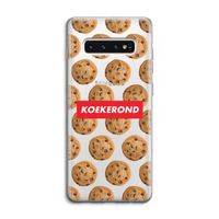 Koekerond: Samsung Galaxy S10 4G Transparant Hoesje