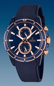 Horlogeband Festina F16851/1 Rubber Blauw 22mm