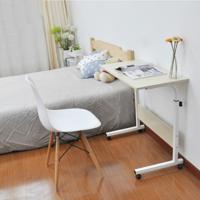 Verwisselbare laptop Desk luie bed studiebureau bed computer bureau grootte: 60x40cm (Witte esdoorn)
