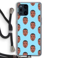 Kanye Call Me?: Oppo Find X3 Pro Transparant Hoesje met koord