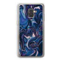 Mirrored Mirage: Samsung Galaxy A8 (2018) Transparant Hoesje