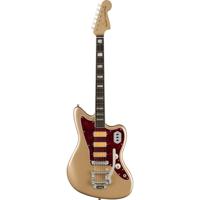 Fender Gold Foil Jazzmaster Shoreline Gold EB Limited Edition elektrische gitaar met deluxe gigbag - thumbnail