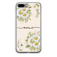 Daisies: iPhone 8 Plus Transparant Hoesje - thumbnail