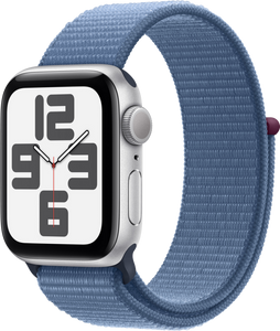 Apple Watch SE OLED 40 mm Digitaal 324 x 394 Pixels Touchscreen Zilver Wifi GPS