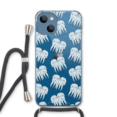 Octopussen: iPhone 13 Transparant Hoesje met koord