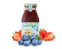 Sienna & Friends Smoothie bosbes aardbei vanille bio (200 ml)