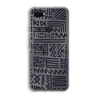 Marrakech print: Google Pixel 3a Transparant Hoesje