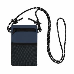 Multifunctioneel tasje/schoudertas - donkerblauw - telefoon/geld tasje - festival tassen