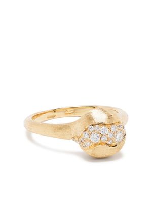 Marco Bicego bague en or 18ct pavée de diamants