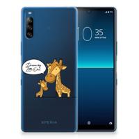 Sony Xperia L4 Telefoonhoesje met Naam Giraffe