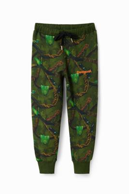Joggingbroek met camouflage - GREEN - 13/14