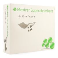 Mextra Superabsorbent Nf 10,0x10,0cm 10 610700