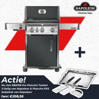 Napoleon Rogue Pro 425 Gas BBQ Limited Edition Grijs Barbecue