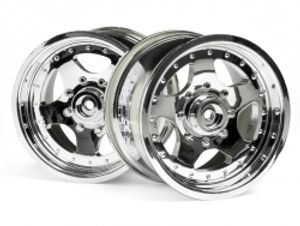 Ar-5wheel chrome (83x56mm/2pcs)