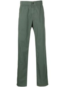 A.P.C. pantalon droit à taille mi-haute - Vert