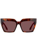 ETRO lunettes de soleil à monture papillon - Rouge - thumbnail