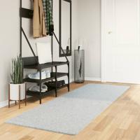 VidaXL Vloerkleed huarte laagpolig zacht wasbaar 80x250 cm blauw