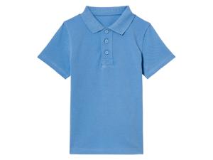 2 kinder poloshirts (Blauw, 122/128)