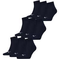Puma Quarter Sokken Plain 9-pack Navy-47/49