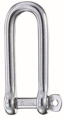 Wichard D-sluiting Lang Gevangen Pin Rvs 6 Mm Default
